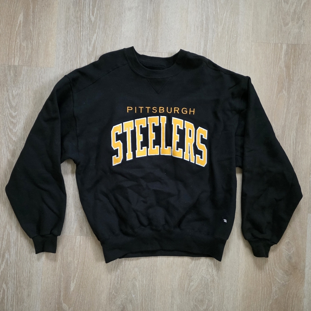 Vintage STEELERS Sweater Mens Sz Large